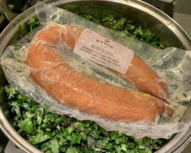 Rookworst – Traditional Dutch Smoked Sausage